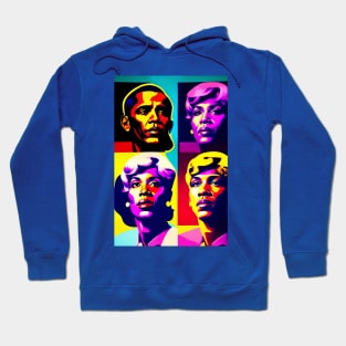 Black History Month Barak Obama Maya Angelou Hoodie